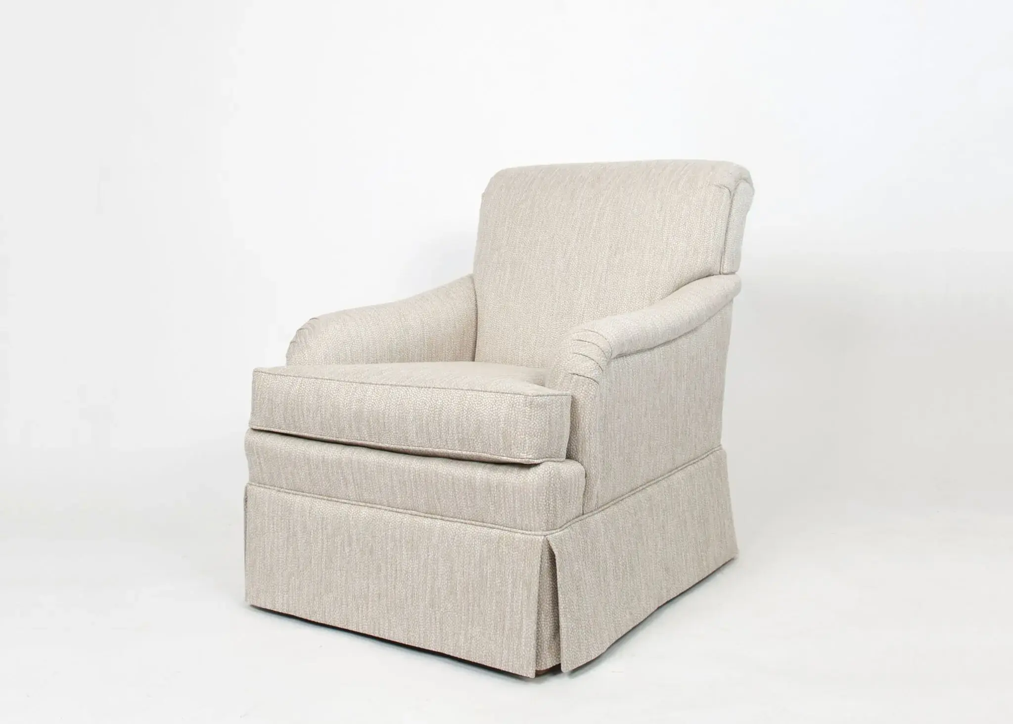 Isaacson Club Chair after upholstery work