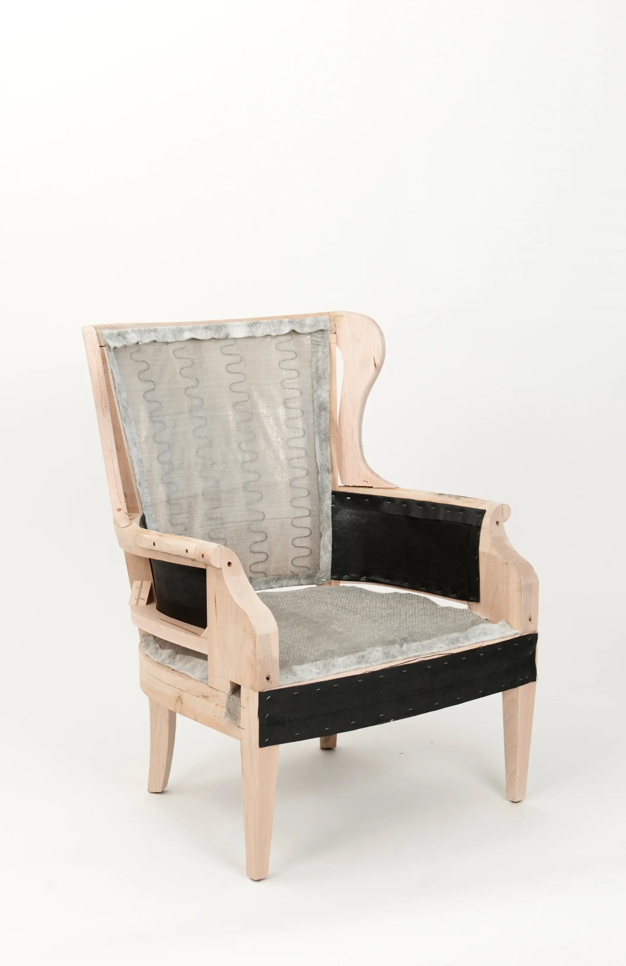 Transitional Chairs before upholstery work